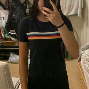 Brandy Melville Rainbow Tee